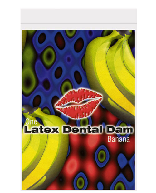 Shop Trust Dam Latex Dental Dam - Banana online