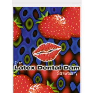 Shop Trust Dam Latex Dental Dam - Strawberry online