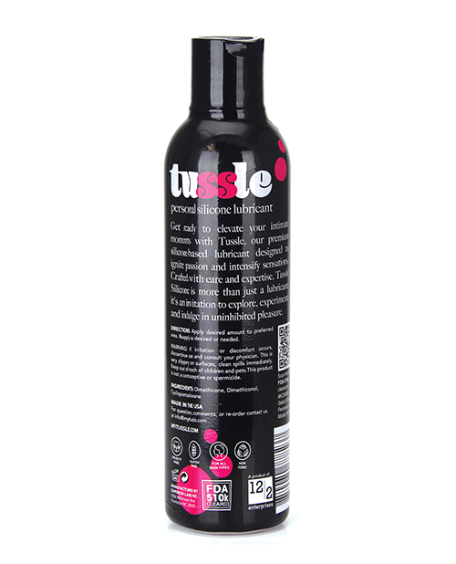 Order Tussle Pure Silicone Lubricant - 8 oz Bottle online