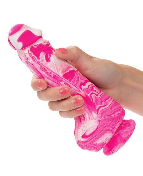Buy Twisted Love Twisted Silicone Dong - Pink
