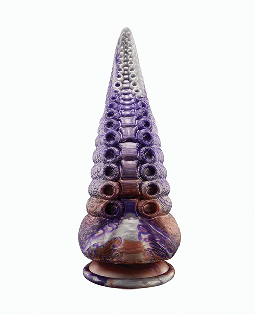 Shop Tyrian Tentacle Shape Suction Cup Dildo - Multi Color online