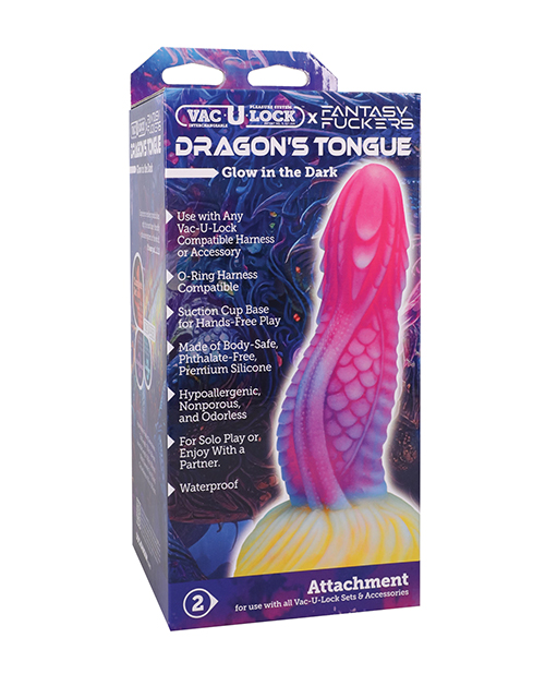 Shop Vac-U-Lock x Fantasy Fuckers Dragon's Tongue - Multi-Colored online