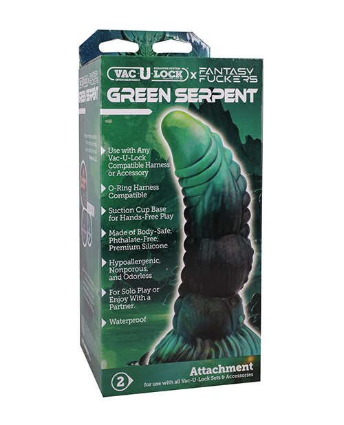 Shop Vac-U-Lock x Fantasy Fuckers - Green Serpent - Green online