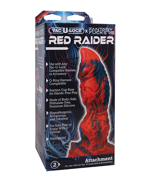 Shop Vac-U-Lock x Fantasy Fuckers Red Raider - Red/Black online