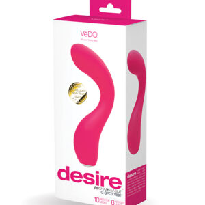 Shop VeDo Desire Rechargeable G-Spot Vibe - Pink online