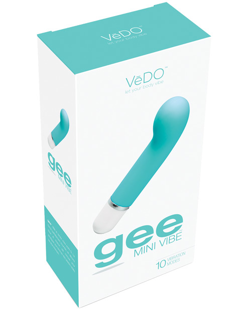 Shop vedo gee mini vibe - tease me turquoise online