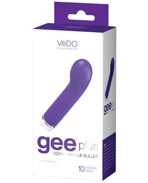 Order VeDO Gee Plus Rechargeable Vibe - Into You Indigo