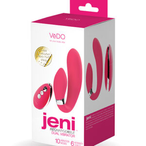 Shop VeDO Jeni Dual Motor Vibe w/Remote - Pink online