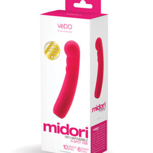 Shop VeDO Midori Rechargeable G Spot Vibe - Foxy Pink online