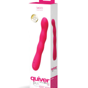 Shop VeDO Quiver Plus Rechargeable Vibe - Foxy Pink online