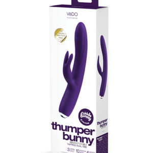 Shop VeDO Thumper Bunny Rechargeable Dual Vibe - Deep Purple online