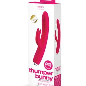 Shop VeDO Thumper Bunny Rechargeable Dual Vibe - Pretty in Pink online