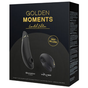 Shop We-Vibe Chorus / Womanizer Premium 2 Golden Moments Collection 2023 - Black/Gold online