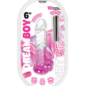 Shop Wet Dreams Dream Boy 6" Jelly Vibrator - Pink online
