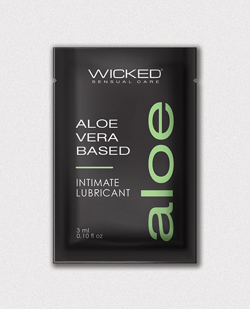 Shop Wicked Sensual Care Aloe Vera Based Intimate Lubricant - .1 oz online