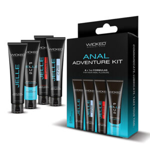 Shop Wicked Sensual Care Anal Adventure Kit - 1 oz Bottles online