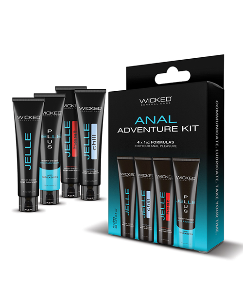 Shop Wicked Sensual Care Anal Adventure Kit - 1 oz Bottles online