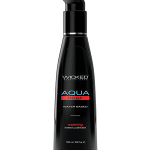 Shop Wicked Sensual Care Aqua Heat Warming Water Based Lubricant - 4 oz online
