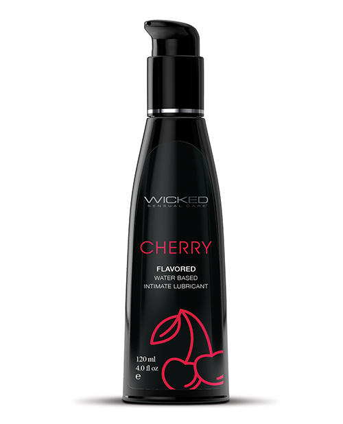 Shop Wicked Sensual Care Aqua Water Based Lubricant - 4 oz Cherry online