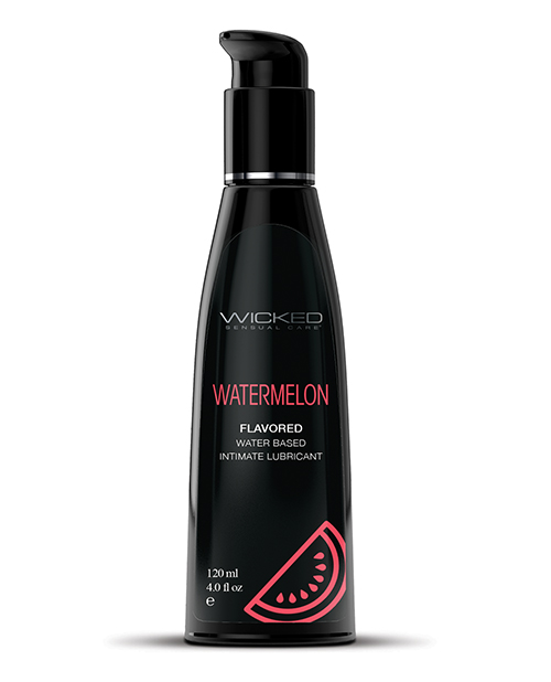 Shop Wicked Sensual Care Aqua Water Based Lubricant - 4 oz Watermelon online