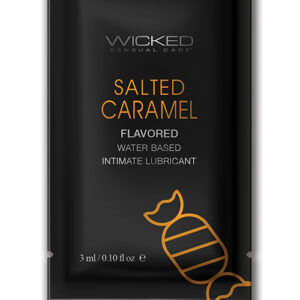 Shop Wicked Sensual Care Aqua Waterbased Lubricant - .1 oz Salted Caramel online