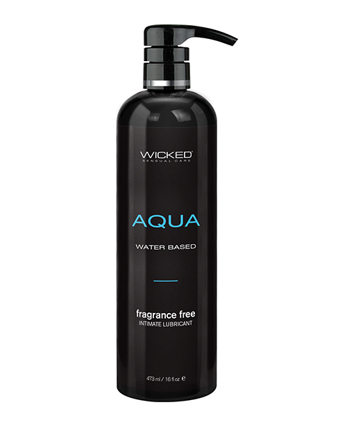 Shop Wicked Sensual Care Aqua Waterbased Lubricant - 16 oz Fragrance Free online