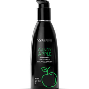 Shop Wicked Sensual Care Aqua Waterbased Lubricant - 2 oz Candy Apple online