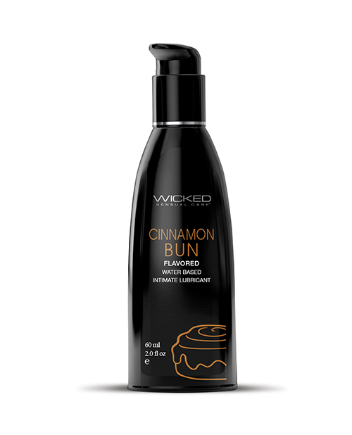 Shop Wicked Sensual Care Aqua Waterbased Lubricant - 2 oz Cinnamon Bun online