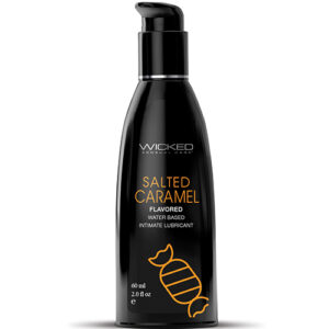 Shop Wicked Sensual Care Aqua Waterbased Lubricant - 2 oz Salted Caramel online