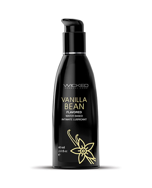 Shop Wicked Sensual Care Aqua Waterbased Lubricant - 2 oz Vanilla Bean online