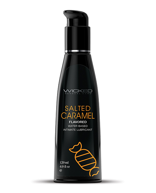 Shop Wicked Sensual Care Aqua Waterbased Lubricant - 4 oz Salted Caramel online