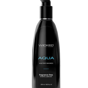 Shop Wicked Sensual Care Aqua Waterbased Lubricant - 8.5 oz Fragrance Free online