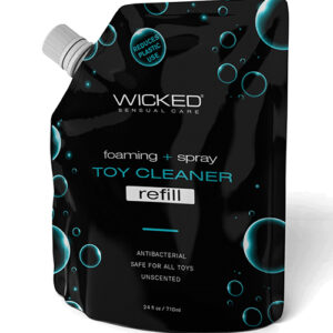 Shop Wicked Sensual Care Foaming + Spray Toy Cleaner Refill Pouch - 24 oz online