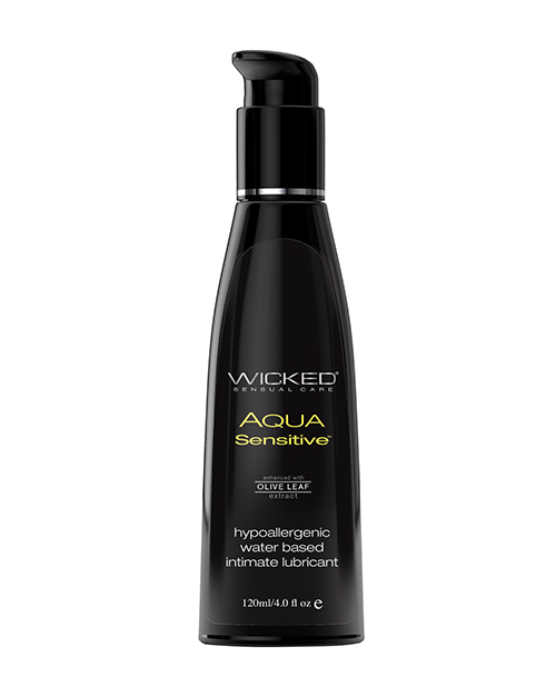 Shop Wicked Sensual Care Hypoallergenic Aqua Sensitive Waterbased Lubricant - 4 oz Unscented online