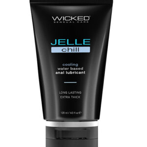 Shop Wicked Sensual Care Jelle Chill Waterbased Anal Gel Lubricant - 4 oz online