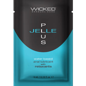 Shop Wicked Sensual Care Jelle Plus Water Based Anal Lubricant with Relaxants - .1 oz online