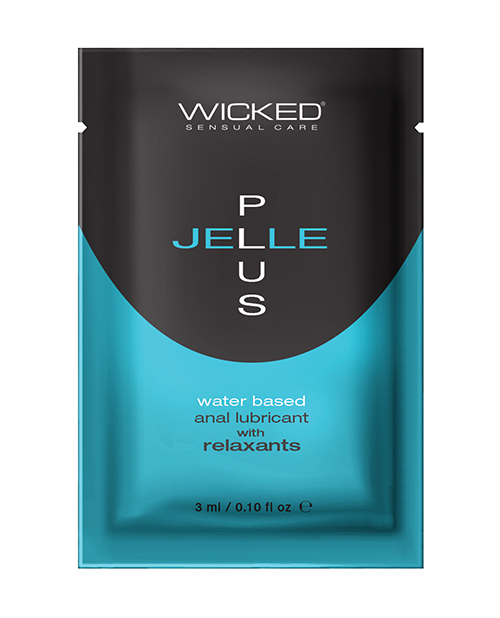 Shop Wicked Sensual Care Jelle Plus Water Based Anal Lubricant with Relaxants - .1 oz online