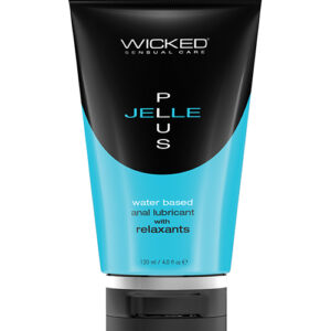 Shop Wicked Sensual Care Jelle Plus Water Based Anal Lubricant with Relaxants - 4 oz online