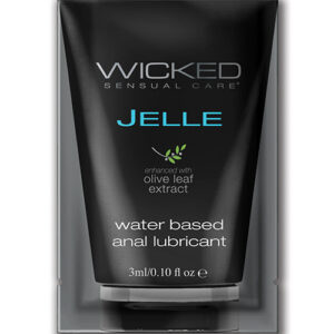 Shop Wicked Sensual Care Jelle Water Based Anal Lubricant - .1 oz Fragrance Free online