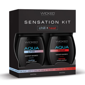Shop Wicked Sensual Care Sensation Kit Cooling and Warming Water Based Lubricants - 1.5 oz Bottles online