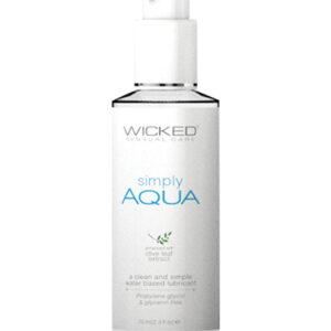 Shop Wicked Sensual Care Simply Aqua Waterbased Lubricant - 2.3 oz online