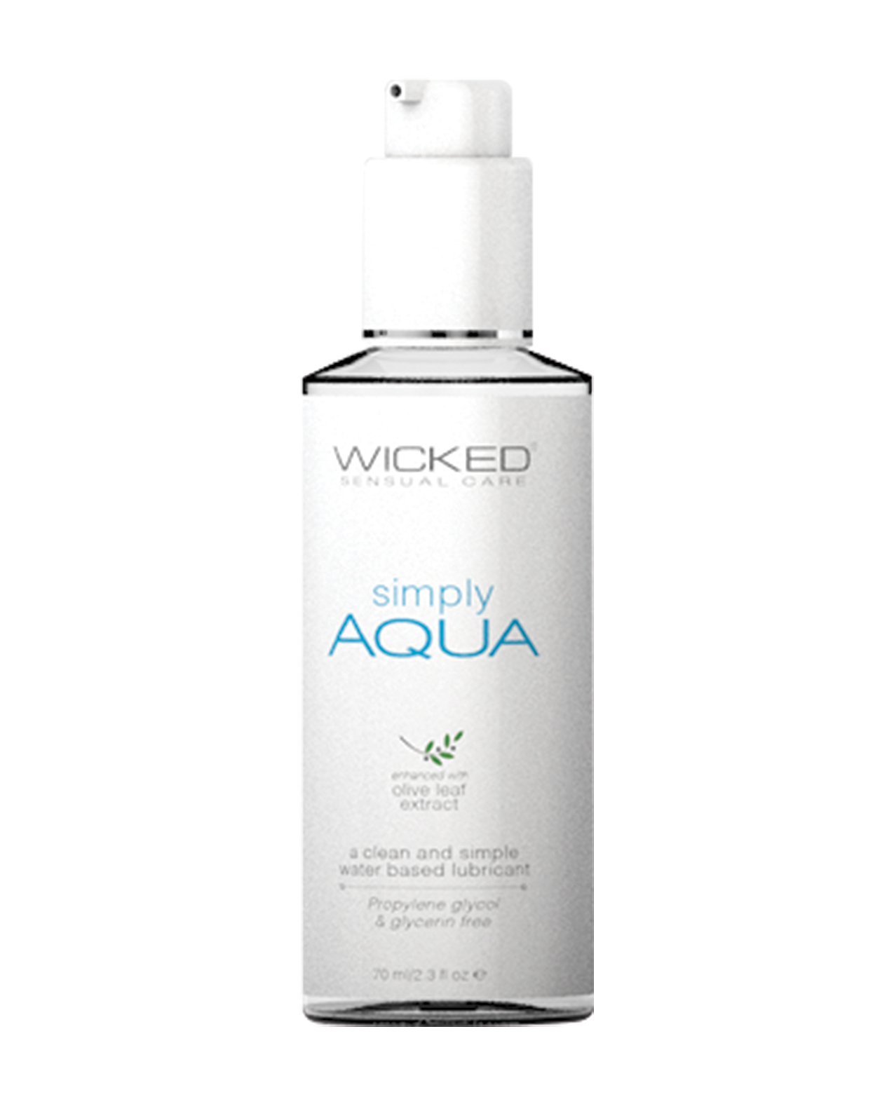 Shop Wicked Sensual Care Simply Aqua Waterbased Lubricant - 2.3 oz online