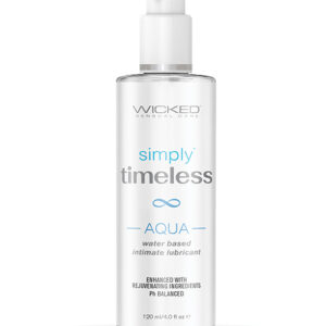 Shop Wicked Sensual Care Simply Timeless Aqua Water Based Lubricant - 4 oz online