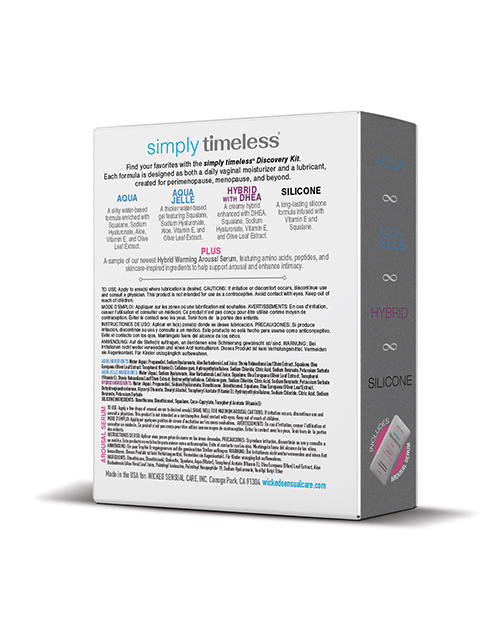 Order Wicked Sensual Care Simply Timeless Discovery Kit - 1 oz Bottles online