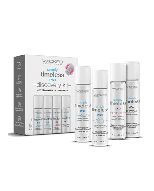 Shop Wicked Sensual Care Simply Timeless Discovery Kit - 1 oz Bottles online