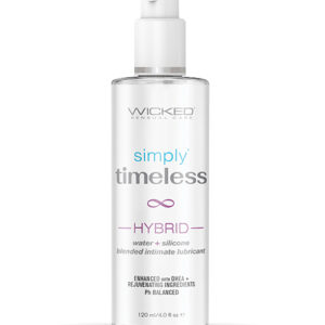 Shop Wicked Sensual Care Simply Timeless Hybrid Water & Silicone Lubricant - 4 oz online