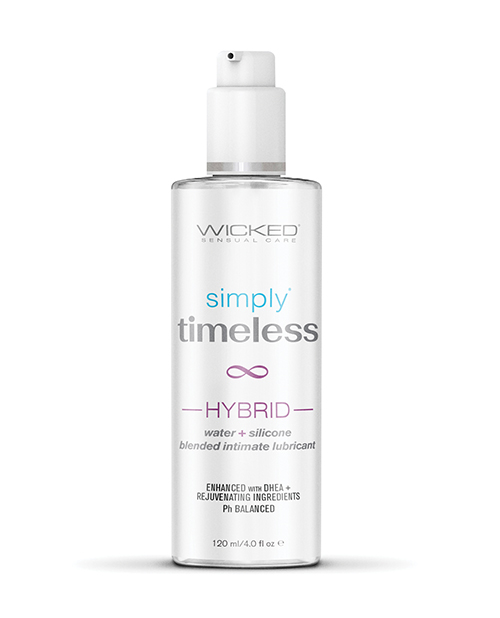 Shop Wicked Sensual Care Simply Timeless Hybrid Water & Silicone Lubricant - 4 oz online