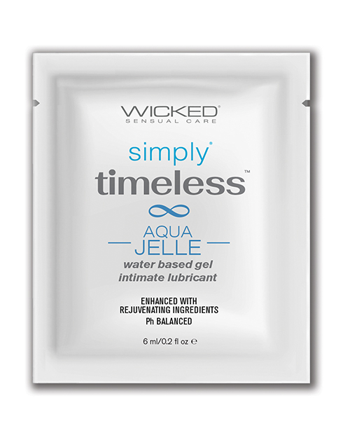 Shop Wicked Sensual Care Simply Timeless Jelle Water Based Lubricant - .2 oz online