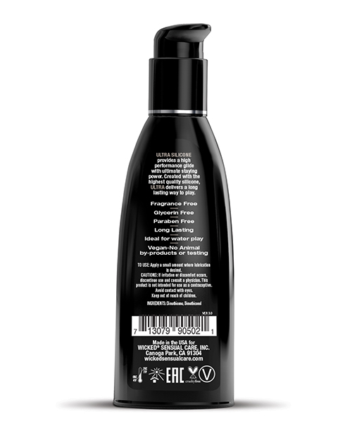 Order Wicked Sensual Care Ultra Silicone Based Lubricant - 2 oz Fragrance Free online