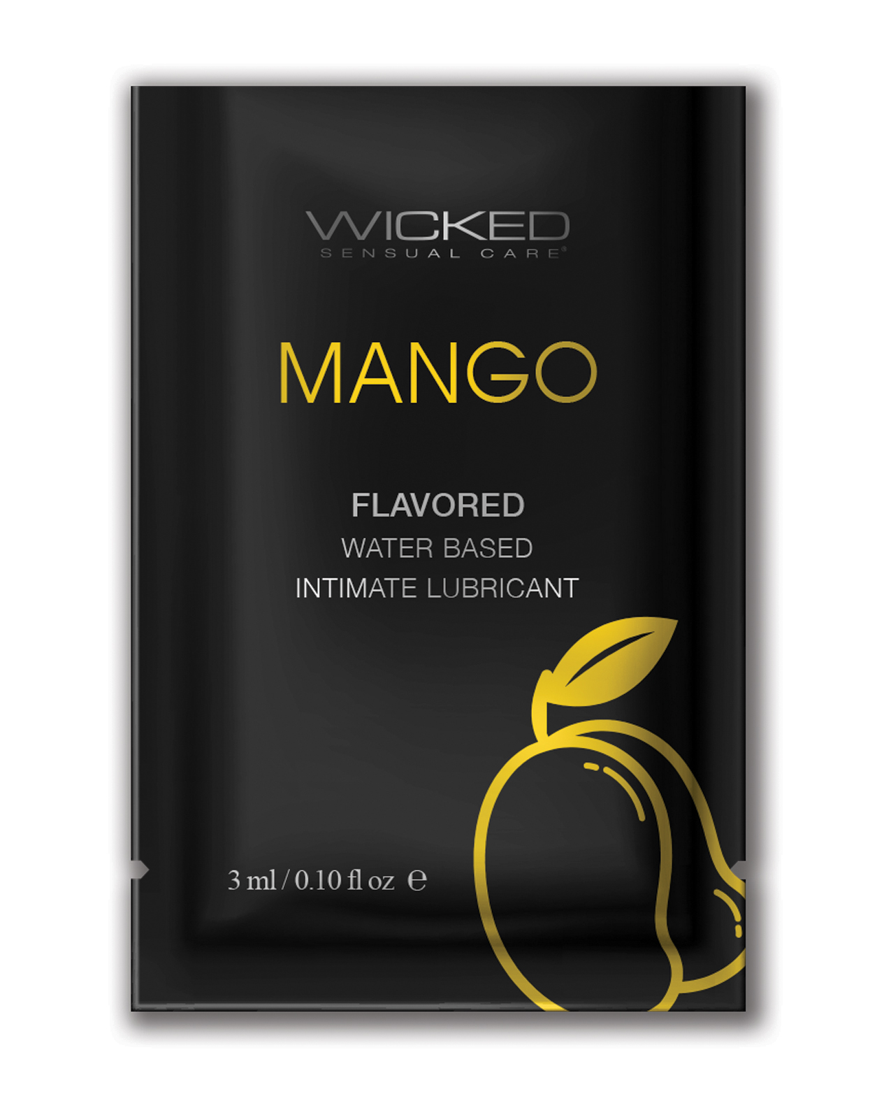 Shop Wicked Sensual Care Water Based Lubricant - .1 oz Mango online